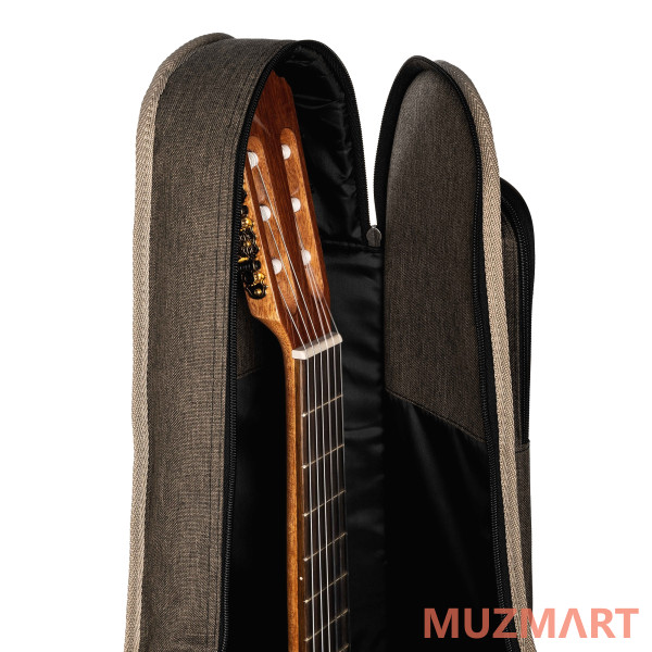 Lutner MLCG-33 Чехол утепленный для классической гитары 4/4, коричневый.
