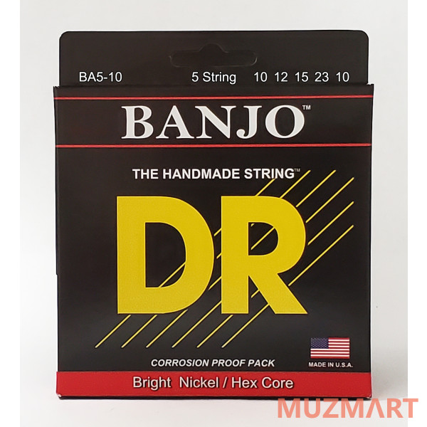 DR BA5-10 Струны для банджо