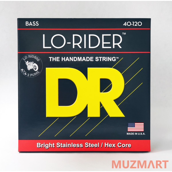DR LLH-40 LO-RIDER Струны для бас-гитары
