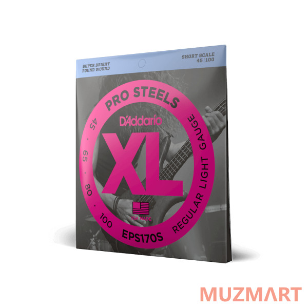D'Addario EPS170S Струны для 4-струнной бас-гитары