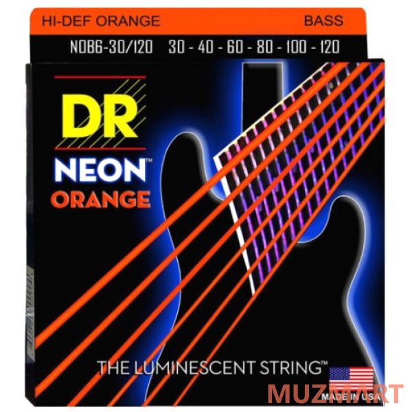 DR NOB6-30/120 Струны для 6-струнной бас-гитары