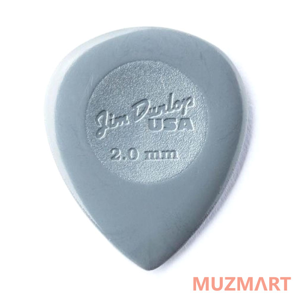 Dunlop 4450P2.0 Nylon Big Stubby Медиатор 1шт, толщина 2,0мм