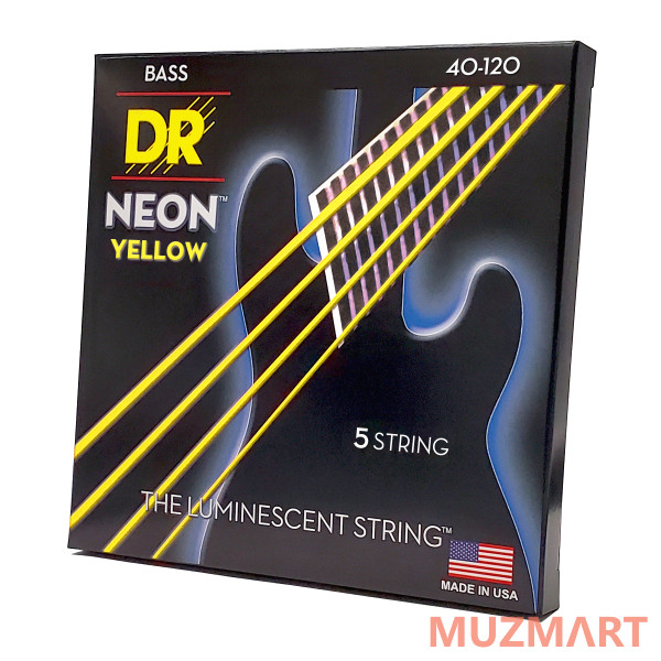 DR NYB5-40 Струны для 5-струнной бас-гитары