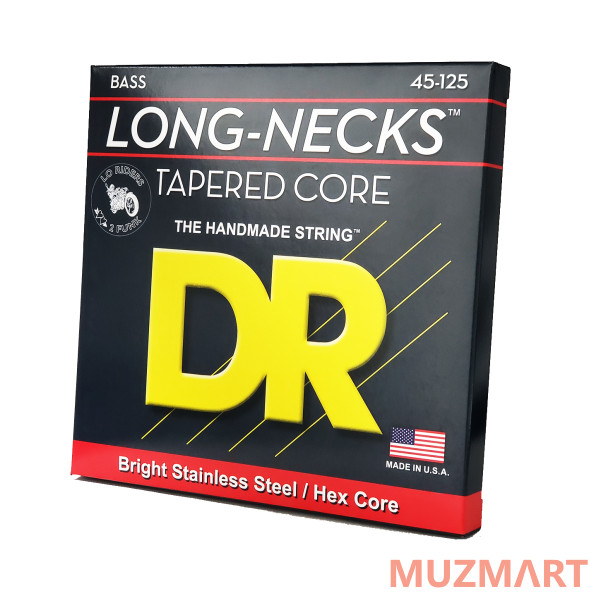 DR TMH5-45 LONG NECKS Струны для 5-струнной бас-гитары