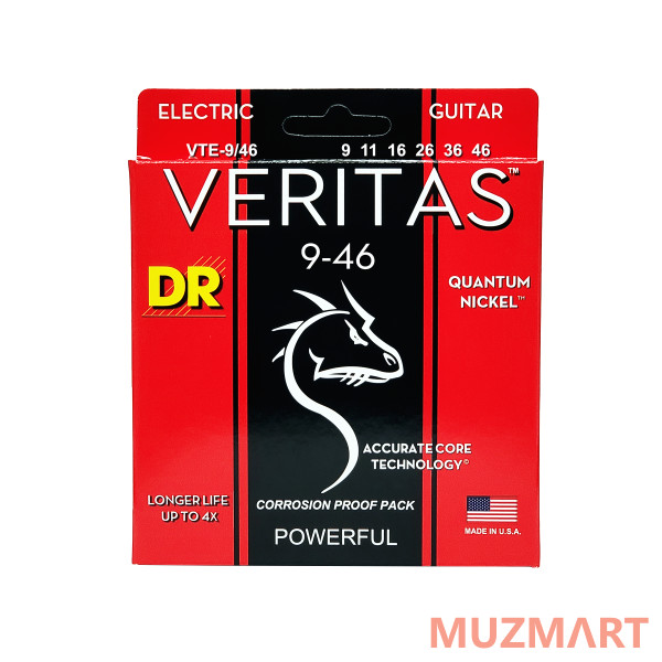 DR VTE-9/46 VERITAS Струны для электрогитары 9-46