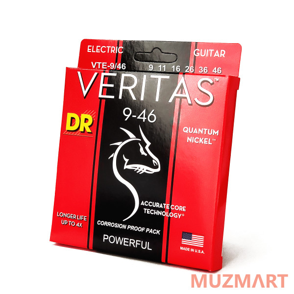 DR VTE-9/46 VERITAS Струны для электрогитары 9-46