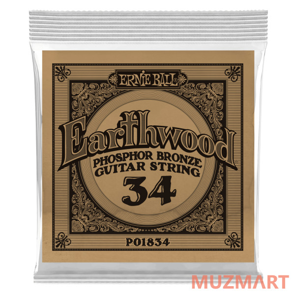 Ernie Ball P01834 Одиночная струна для акустической гитары