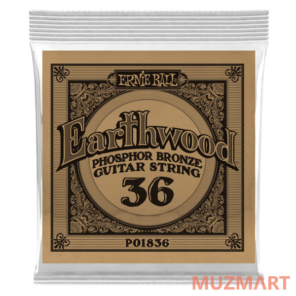 Ernie Ball P01836 Одиночная струна для акустической гитары