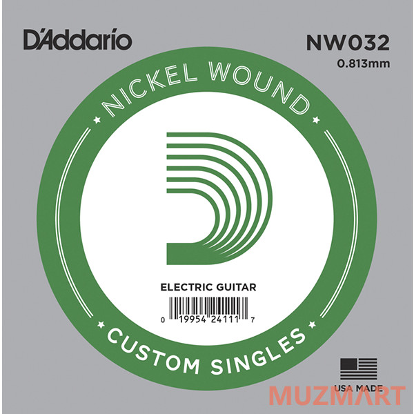D'Addario NW032 Одиночная струна для электрогитары