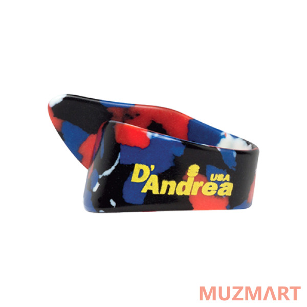 D'Andrea R6371 MD MLT Медиатор коготь на большой палец, средний, 6 шт