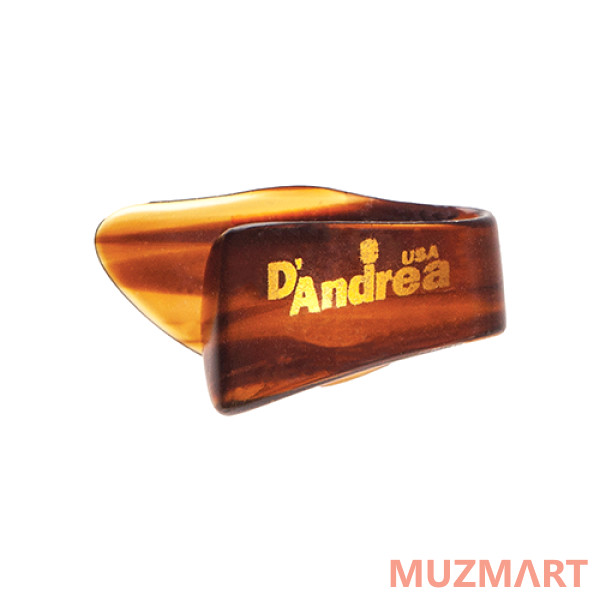 D'Andrea R6371 MD SHL Медиатор коготь на большой палец, средний, 6 шт