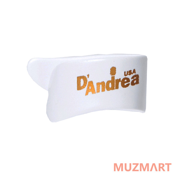 D'Andrea R6373 LG WHT Медиатор коготь на большой палец, большой, 6 шт