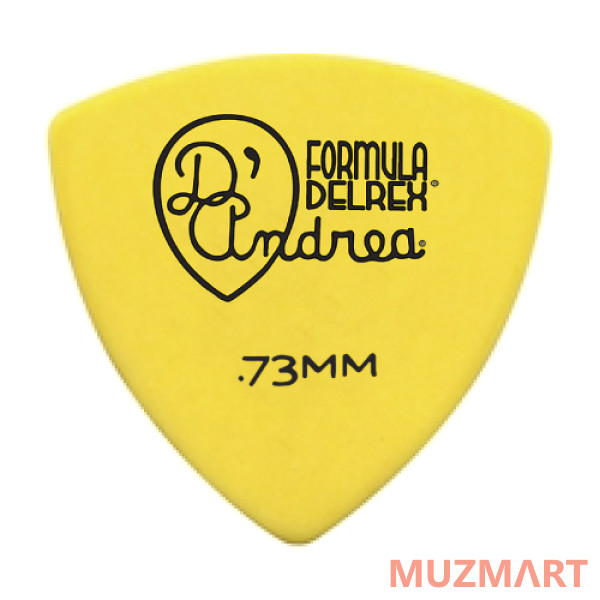 D'Andrea RD346 .73MD Медиаторы, толщина 0.73 мм, 72 шт