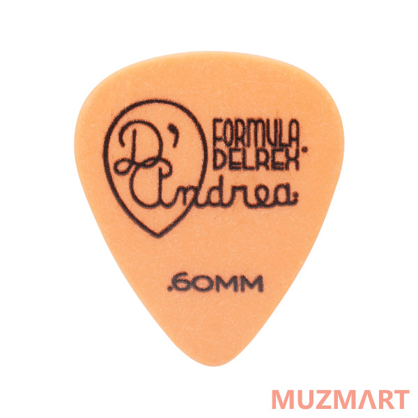 D'Andrea RD351 .60TM Медиаторы, толщина 0.60 мм, 72 шт