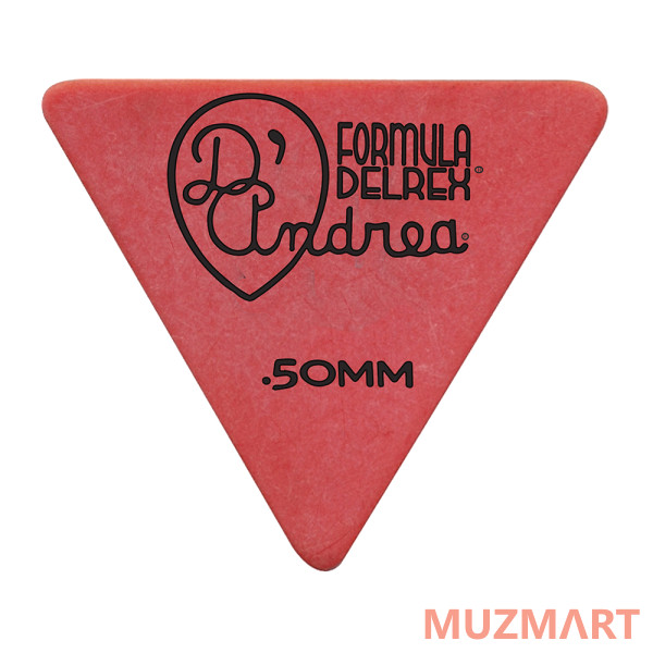 D'Andrea RD355 .50TH Медиаторы, толщина 0.50 мм, 72 шт