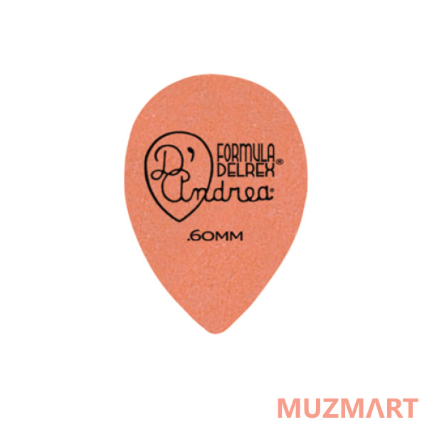 D'Andrea RD358 .60TM Медиаторы, толщина 0.60 мм, 72 шт