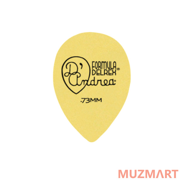 D'Andrea RD358 .73MD Медиаторы, толщина 0.73 мм, 72 шт