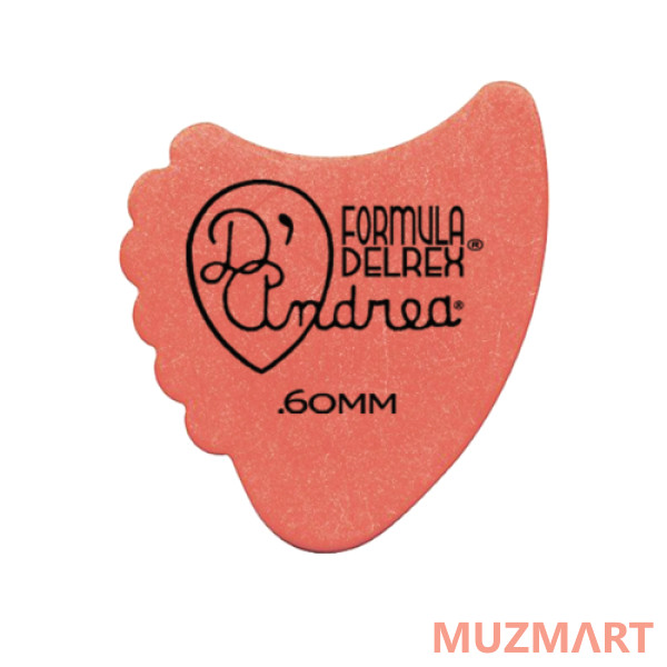 D'Andrea RD390 .60TM Медиаторы, толщина 0.60 мм, 72 шт