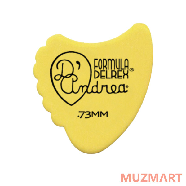 D'Andrea RD390 .73MD Медиаторы, толщина 0.73 мм, 72 шт