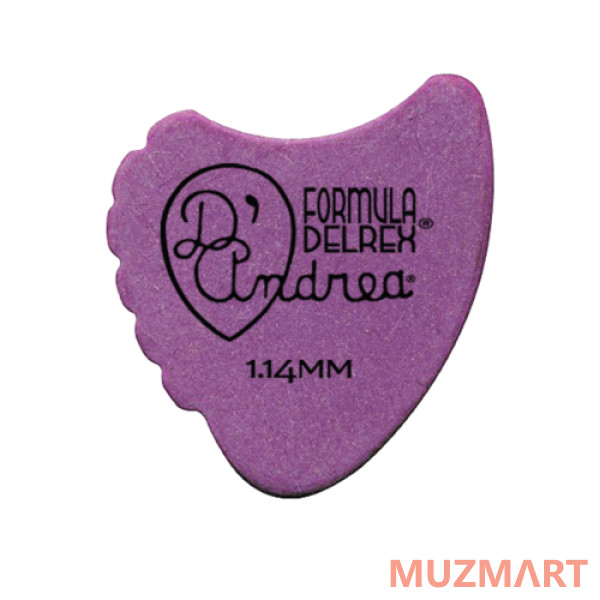 D'Andrea RD390 1.14XH Медиаторы, толщина 1.14 мм, 72 шт