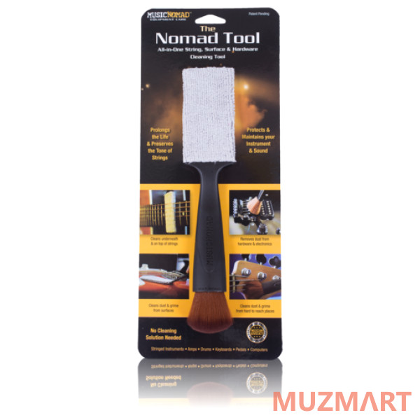 MusicNomad MN205 Инструмент для чистки гитарных струн, поверхности гитары и фурнитуры