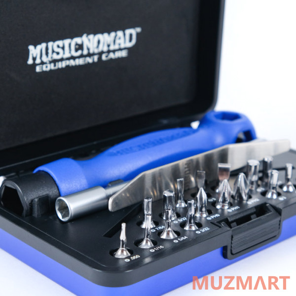 MusicNomad MN229 Набор Premium Guitar Tech - отвертка-ключ + ключ для гитарных винтов