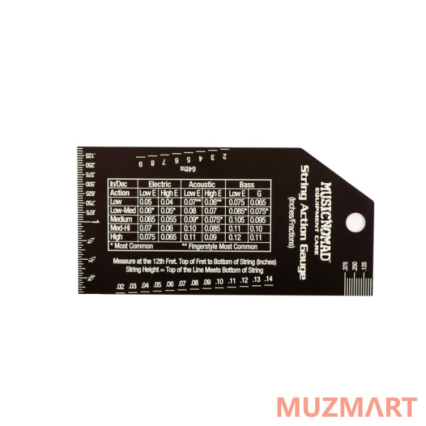 MusicNomad MN602 Специальная линейка для регулировки высоты струн