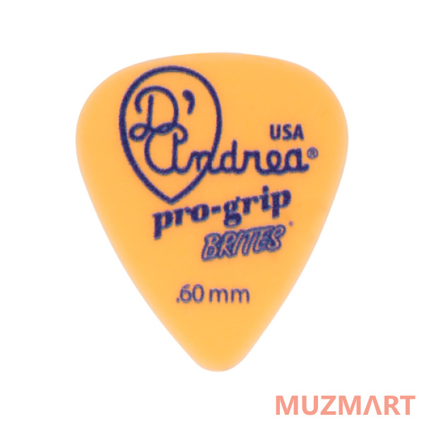 D'Andrea RPGB351 .60TM Медиаторы, толщина 0,60 мм, 72 шт