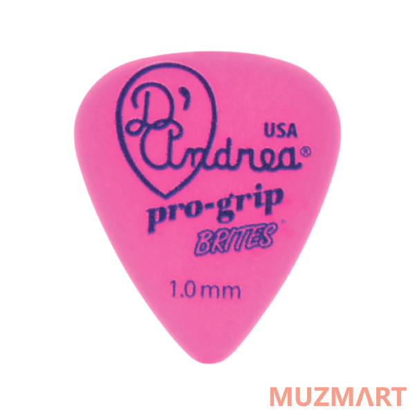 D'Andrea RPGB351 1.0HV Медиаторы, толщина 1,0 мм, 72 шт