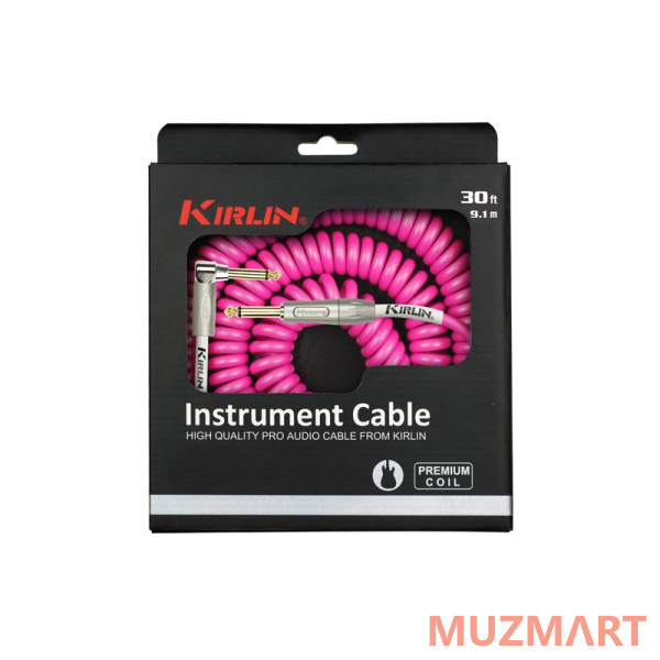 Kirlin IPK-222PFGL 9.1M PKE Инструментальный кабель, 9.1 м