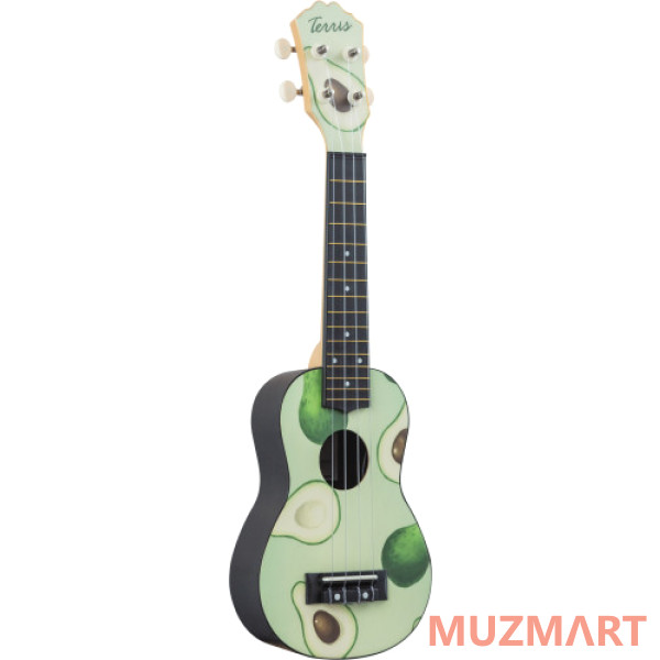 Terris PLUS 70 AVOCADO Укулеле сопрано