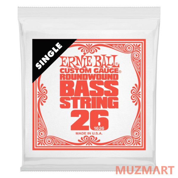 Ernie Ball 1626 Одиночная струна для бас-гитары