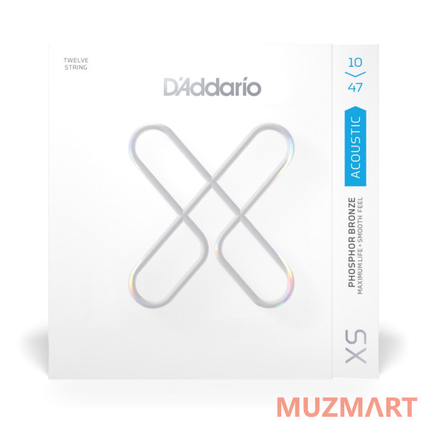 D'Addario XSAPB1047-12 Струны для 12-тиструнной акустической гитары