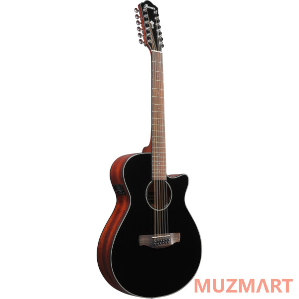 Ibanez AEG5012-BKH Электроакустическая 12-струнная гитара