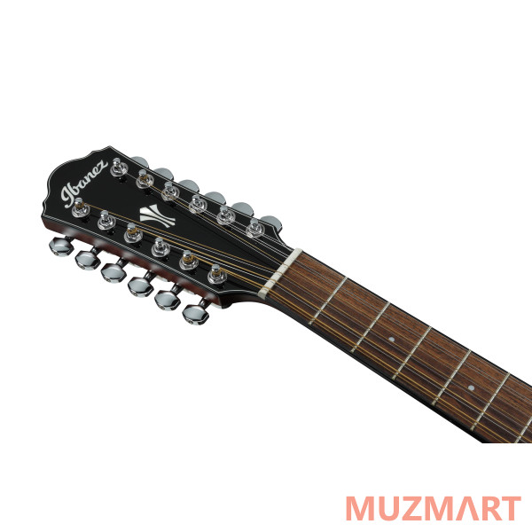 Ibanez AEG5012-BKH Электроакустическая 12-струнная гитара