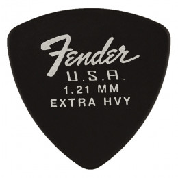 Fender 346 Dura-Tone 1.21 12 PK BLK Медиатор, 1.21 мм