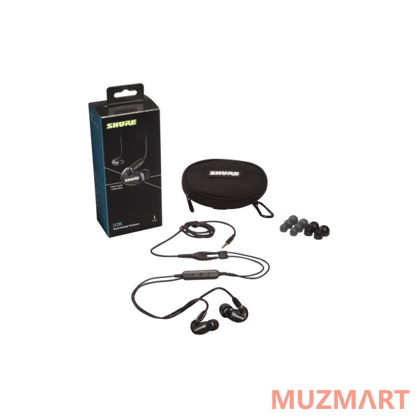 Shure AONIC SE215DYBK+UNI-EFS Внутриканальные наушники
