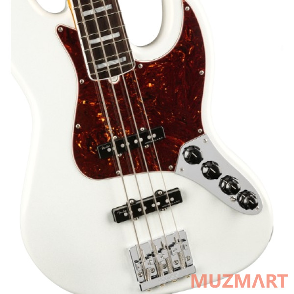 Fender American Ultra Jazz Bass, Maple Fingerboard, Texas Tea Бас-гитара