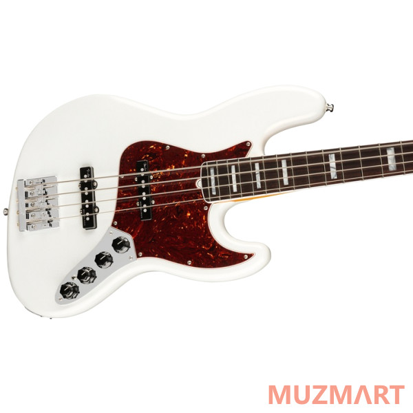 Fender American Ultra Jazz Bass, Maple Fingerboard, Texas Tea Бас-гитара