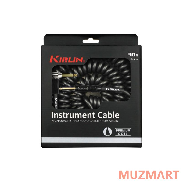 Kirlin IPK-222BFGL 9.1M BKE Кабель инструментальный витой