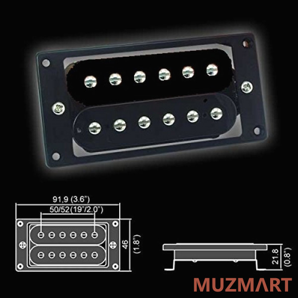 Belcat BH-32Bridge-BK Звукосниматель магнитный, хамбакер, бридж