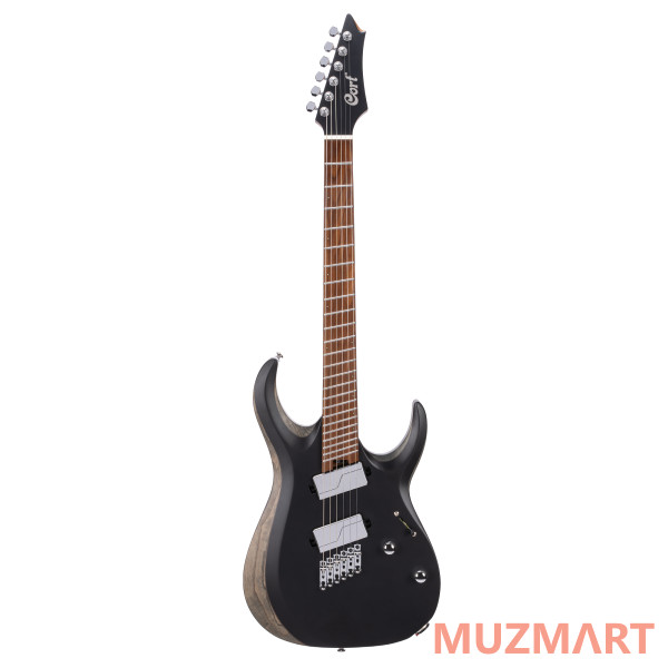 Cort X700-Mutility-BKS X Series Электрогитара, мультимензурная