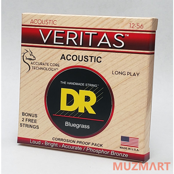 DR VTA-12/56 VERITAS Струны для акустической гитары