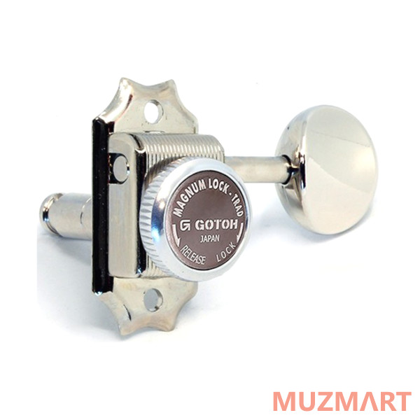 Gotoh SD90-MGT-05M-N-L3+R3 Колки для гитары 3+3, локовые