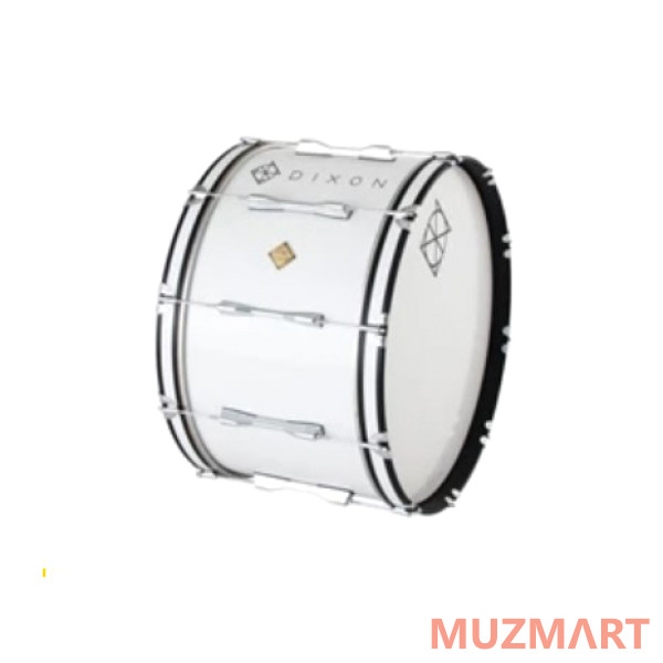 Dixon PMZCL4181-WT Маршевый бас-барабан, 18" х 14"