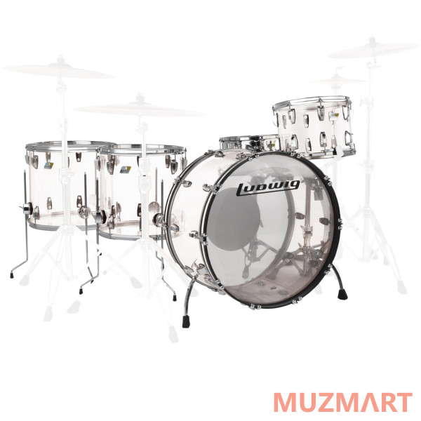 Ludwig L8264LX38 Vistalite Zep Set Набор барабанов, акрил