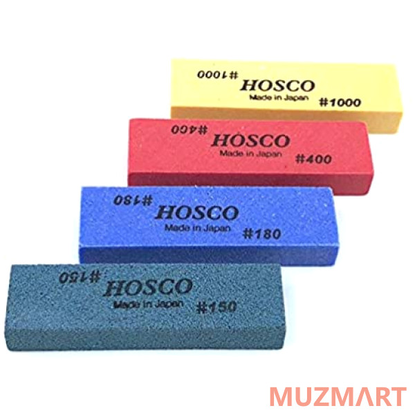 Hosco FPR-SET-4 Комплект для полировки и шлифовки ладов