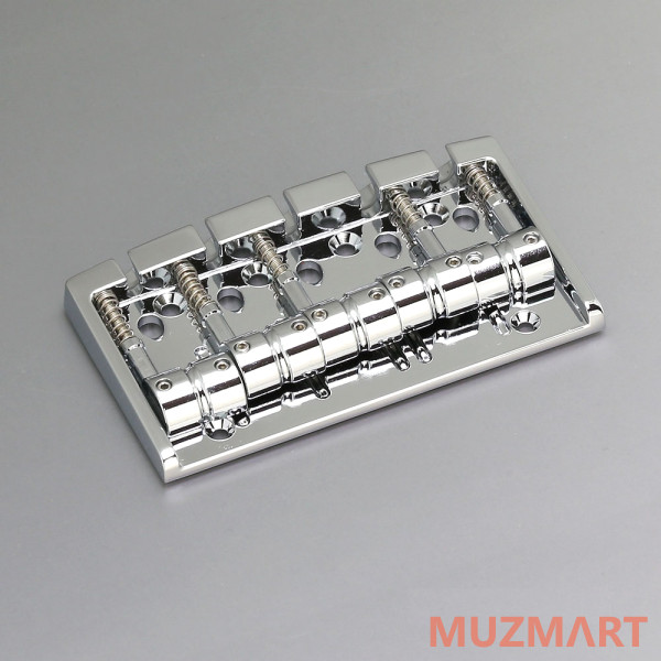 Gotoh 404SJ-5-C Бридж (струнодержатель) для 5-струнной бас-гитары