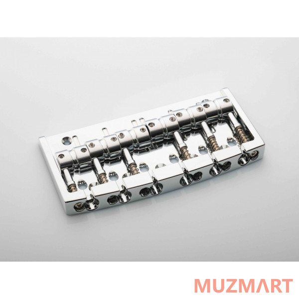 Gotoh 404SJ-6-C Бридж (струнодержатель) для 6-струнной бас-гитары