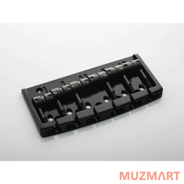 Gotoh 404SJ-6-B Бридж (струнодержатель) для 6-струнной бас-гитар